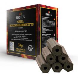 Angebot für BIOTEN Premium Grill Holzkohlebriketts 3kg  , 3 kg, Bereich Themen>Dutch Oven, 2 Werktage -  jetzt kaufen.