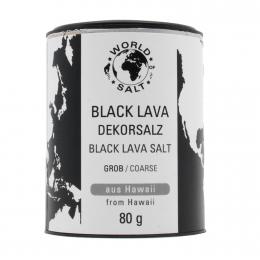 Black Lava Dekorsalz - grob - World of Salt