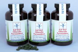 Chlorella-Algen, Aktion 