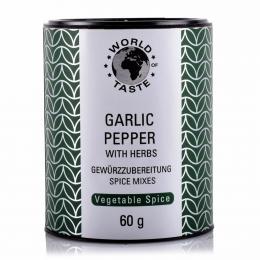 Garlic Pepper With Herbs - World of Taste