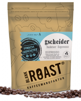 '''Gscheider'' Espresso Badener Röstung' BLANK ROAST