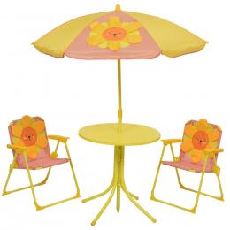Angebot für Kindersitzgruppe Blume YOKO - 2 Stühle und Tisch mit Sonnenschirm -...  , 1 ct, Bereich OUTLET, 2 Werktage -  jetzt kaufen.