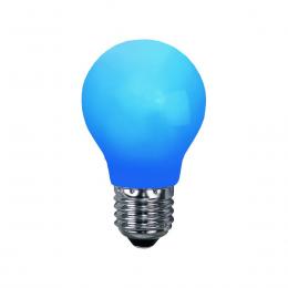 LED Leuchtmittel DEKOPARTY blau - A55 - E27 - 1W - 6lm - schlagfest...