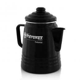 Petromax Perkolator per-9-s - Kaffee Tee Kanne - 1,3l - schwarz