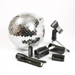 Angebot für SATISFIRE Discokugel Set - Mobile Party Kit - 20cm Kugel, Motor, Sp...  , 1 ct, Bereich Themen>Grill- & Gartenparty>Partybeleuchtung, 2 Werktage -  jetzt kaufen.