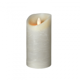 Angebot für SOMPEX LED Wachskerze SHINE | grau | gefrostet | D: 7,5cm H: 15cm |...  , 1 ct, Bereich Themen>I LOVE FIRE>Kerzen, 2 Werktage -  jetzt kaufen.