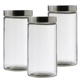 Angebot für Vorratsdose L - Glas mit Edelstahldeckel - 1,7 Liter - D: 11cm - H:...  , 3 ct, Bereich Koch-Zubehör>Aufbewahrung>Lebensmittelbehälter, 2 Werktage -  jetzt kaufen.