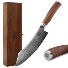 Angebot für ZAYIKO Damastmesser KURUMI Blockmesser - 20cm Klinge - Nussbaumgrif...  , 1 ct, Bereich Grill-Zubehör>Messer & Bretter>Messer, 2 Werktage -  jetzt kaufen.