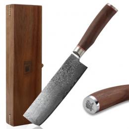 Angebot für ZAYIKO Damastmesser KURUMI Nakirimesser - 18cm Klinge - Nussbaumgri...  , 1 ct, Bereich Grill-Zubehör>Messer & Bretter>Messer, 2 Werktage -  jetzt kaufen.