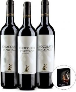 3er Wein-Geschenkbox Chocolate Pinotage by Windmeul