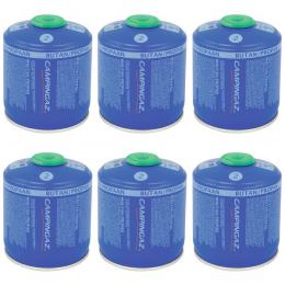 6 x Campingaz CV 300 Plus Ventil-Gas-Kartusche (240g)