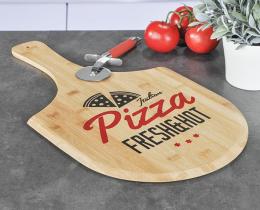 B-Ware Pizzabrett zum Servieren - für 30cm Pizzen - 53,5x30,5x0,9cm...