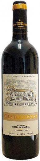 Baldes Clos Triguedina Jg. 2018 Cuvee aus 80 Proz. Malbec, 18 Proz. Merlot, 2 Proz. Tannat