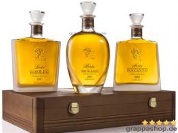 Berta Grappa 3er Set in Holzkiste