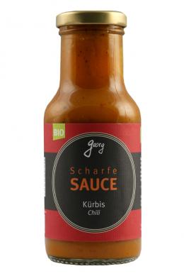 BIO Georg Scharfe Sauce Kürbis Chili - 250ml Flasche