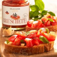 Bruschetta aus frischen Tomaten