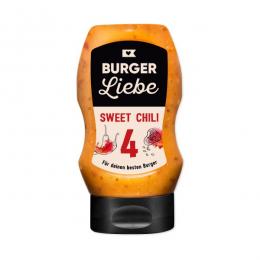 BURGER LIEBE Burgersoße - Sweet Chili - 300ml - vegan - ohne Konser...