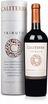 Caliterra Tributo Cabernet Sauvignon in Geschenkröhre