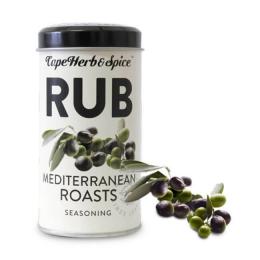 Cape Herb & Spice Rub Mediterranean Roasts - 100g Gewürzsalz  mit k...
