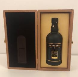 Castagner Grappa Torba Nera 7 anni in Holzkiste