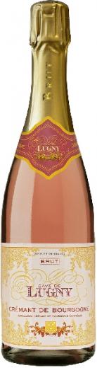 Cave de Lugny Cremant de Bourgogne Brut Rose Jg. Cuvee aus Chardonnay, Pinot Noir, Gamay