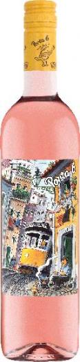 Caves Vidigal Porta 6 Rose Jg. 2022 Cuvee aus 60 Proz. Castelao, 20 Proz. Tinta Roriz, 20 Proz. Syrah