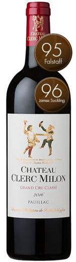 Château Clerc Milon| Château Clerc Milon Grand Cru Classé 2016