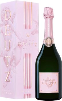 Champagne Deutz Brut Rosé im Geschenkkarton