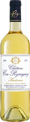 Cht. Peyraguey Chateau Cru Peyraguey Sauternes AC Jg. 2009 Cuvee aus Semillon, Sauvignon Blanc, Muscadelle