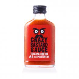 Crazy Bastard Sauce Trinidad Scorpion & Clementine (Red Label)