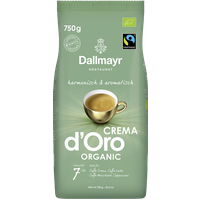 Angebot für Crema d’Oro Organic ganze Bohne  Bio Dallmayr d'Oro, Kategorie Kaffee & Tee -  jetzt kaufen.