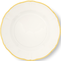 Dessertteller Goldrand Bitossi  20,5 cm