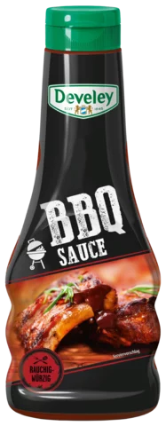 Develey BBQ Sauce 250 ml Squeeze-Flasche