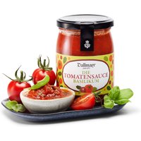 Die Tomatensauce mit Basilikum
