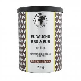 El Gaucho BBQ Rub, 200 g - World of Taste