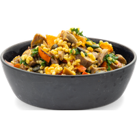 Ente, Orange, Kürbis