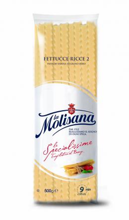 Fettuccia riccia Bronzo  La Molisana Nr. 2 - 500 g Packung