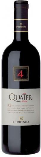 Firriato Quater Vitis Rosso Terre Sicilia IGT Jg. 2016 Cuvee aus Perricone, Nero dAvola, Frappato, Nerello Cappuccio 10 Monate im Holzfass gereift
