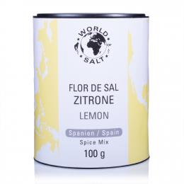 Flor de Sal Zitrone - World of Salt