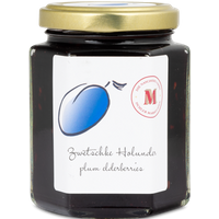 Fruchtaufstrich mit Zwetschke und Holunder