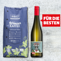 'Geschenkset Winzer Kaffee Kreme mit Onkel Olaf' BLANK ROAST