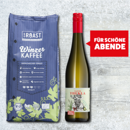 'Geschenkset Winzer Kaffee Kreme mit Tante Thekla' BLANK ROAST