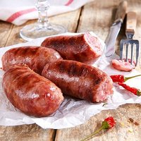 Grobe Salsiccia mit Peperoncino - 4 Stück