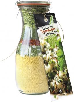 Gurken Tomaten Tabouleh