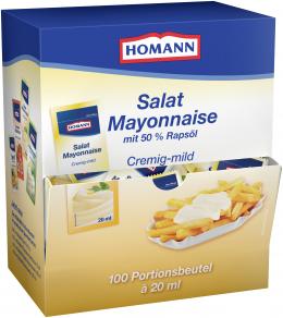 Homann Salat Mayonnaise 50% - 20 ml