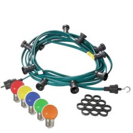 Angebot für Illu-/Partylichterkette grün 5m - Außenlichterkette grün - Made in ...  , 1 ct, Bereich Themen>Grill- & Gartenparty>Profi Außenlichterketten>mit bunten LED Kugellampen, 2 Werktage -  jetzt kaufen.