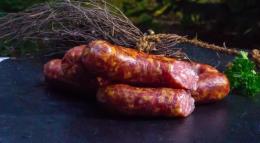 Knoblauchknacker würzig über Buchenholz geräuchert, 3 Stück