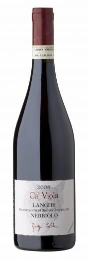 Langhe Nebbiolo 2010 750 ML Cà Viola DOC