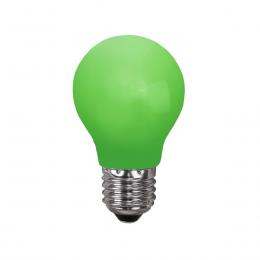 LED Leuchtmittel DEKOPARTY grün - E27 - 0,9W LED - schlagfestes Pol...