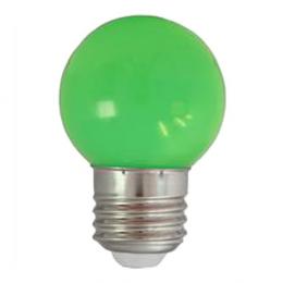 LED-Leuchtmittel - G45 - E27 - 1W - Kugellampe - Grün